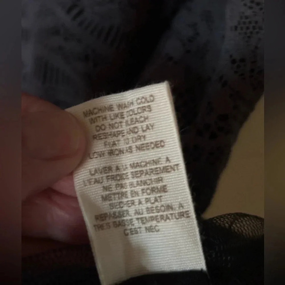 Free People, lace overlay, camisole, tulle slip, dress, small - Picture 6 of 11